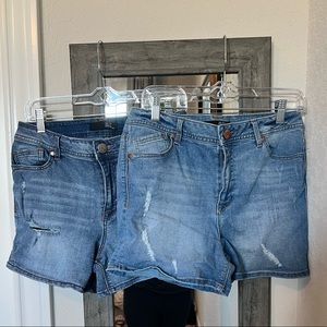 Two!! Women’s 1822 Jean Shorts, size 10/30